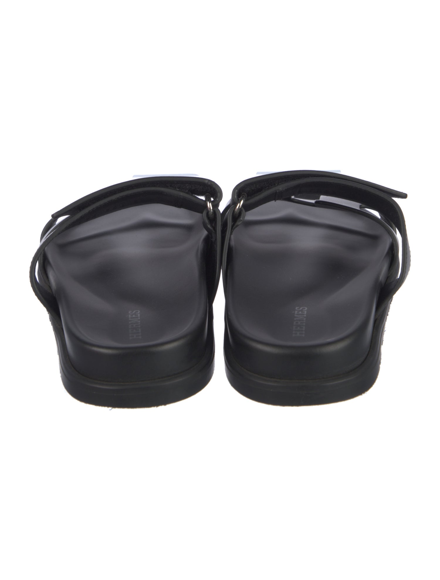 Hermès Chypre Leather Slides